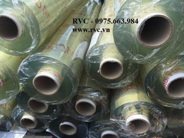 màng nhựa pvc dẻo trong suốt